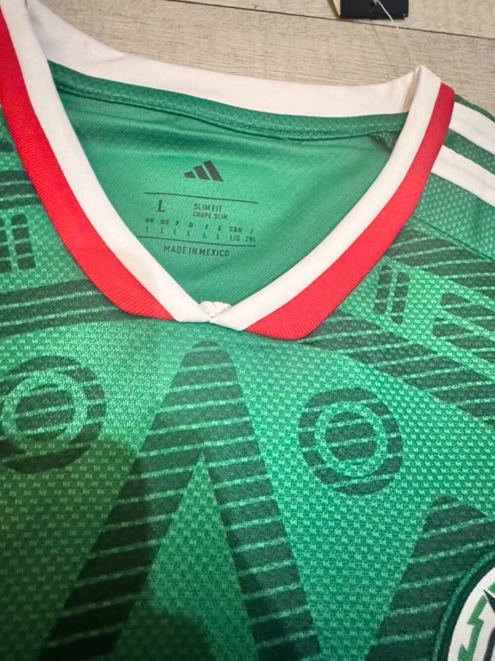 2026 World Cup Mexico Green Soccer Jersey - Picture 4 of 5